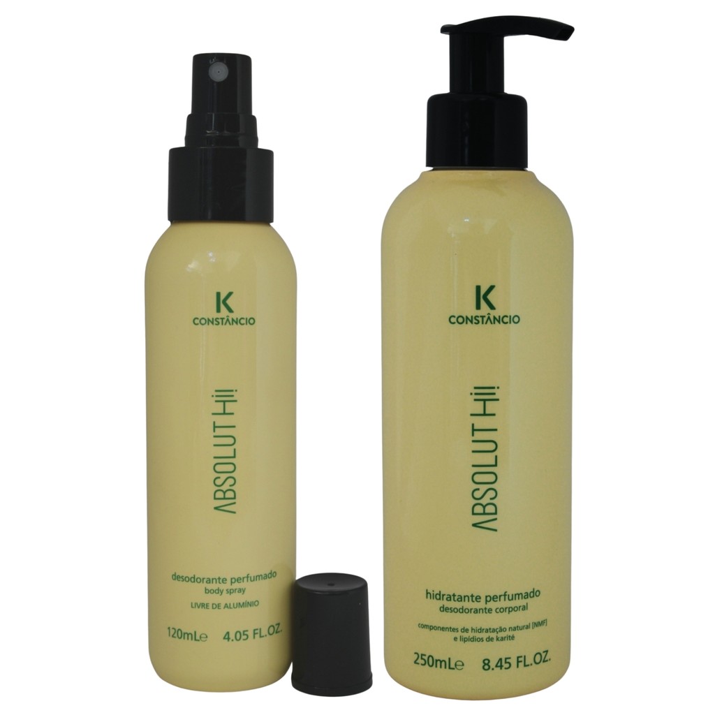 Kit K Constancio Absolut Hi Desodorante Hidratante Perfumado