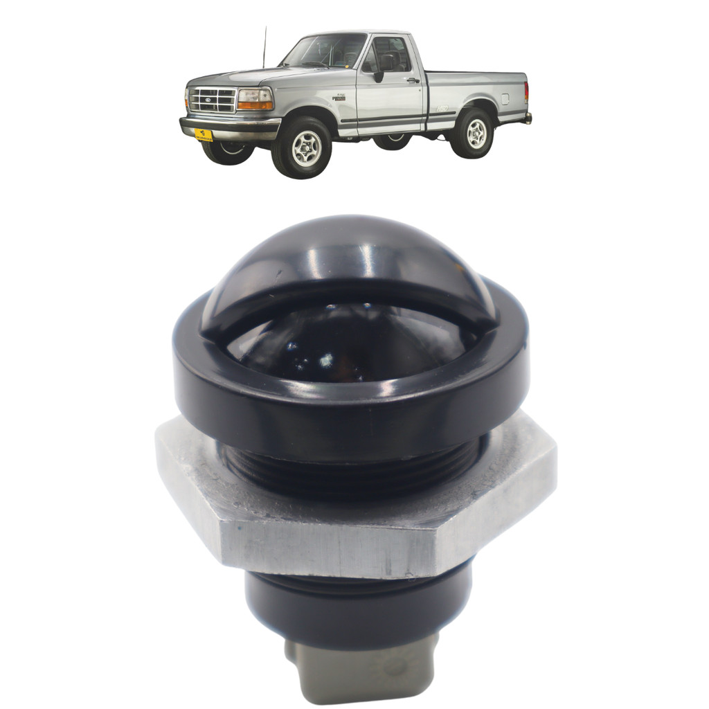 Lanterna De Placa Ford F1000 1993 1994 1995 1996 1997 1998 Com Porca Soquete