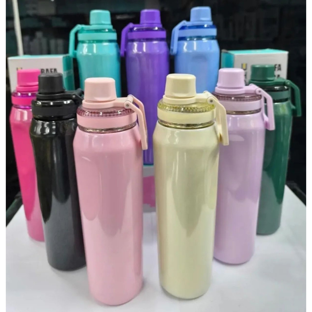 Garrafa Térmica Inox 350ml /500ml Prática para Bebidas Quentes e Frias-P1917 em Oferta na Shopee