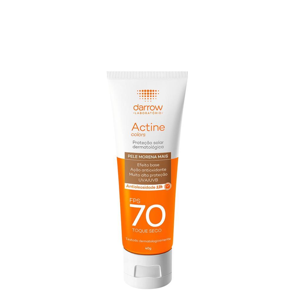 Darrow Actine Colors FPS70 Morena Mais Protetor Solar 40g
