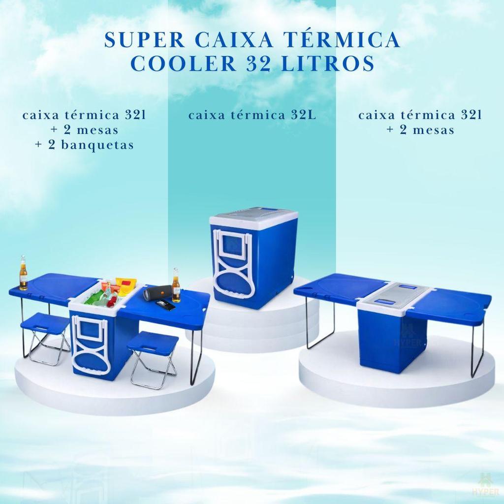 Super Caixa Termica Cooler 32L Arqplast