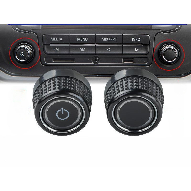 Botão do leitor de CD para Volkswagen Virtus Polo Santana Sagitar, botão de volume do DVD 0691 QNXH