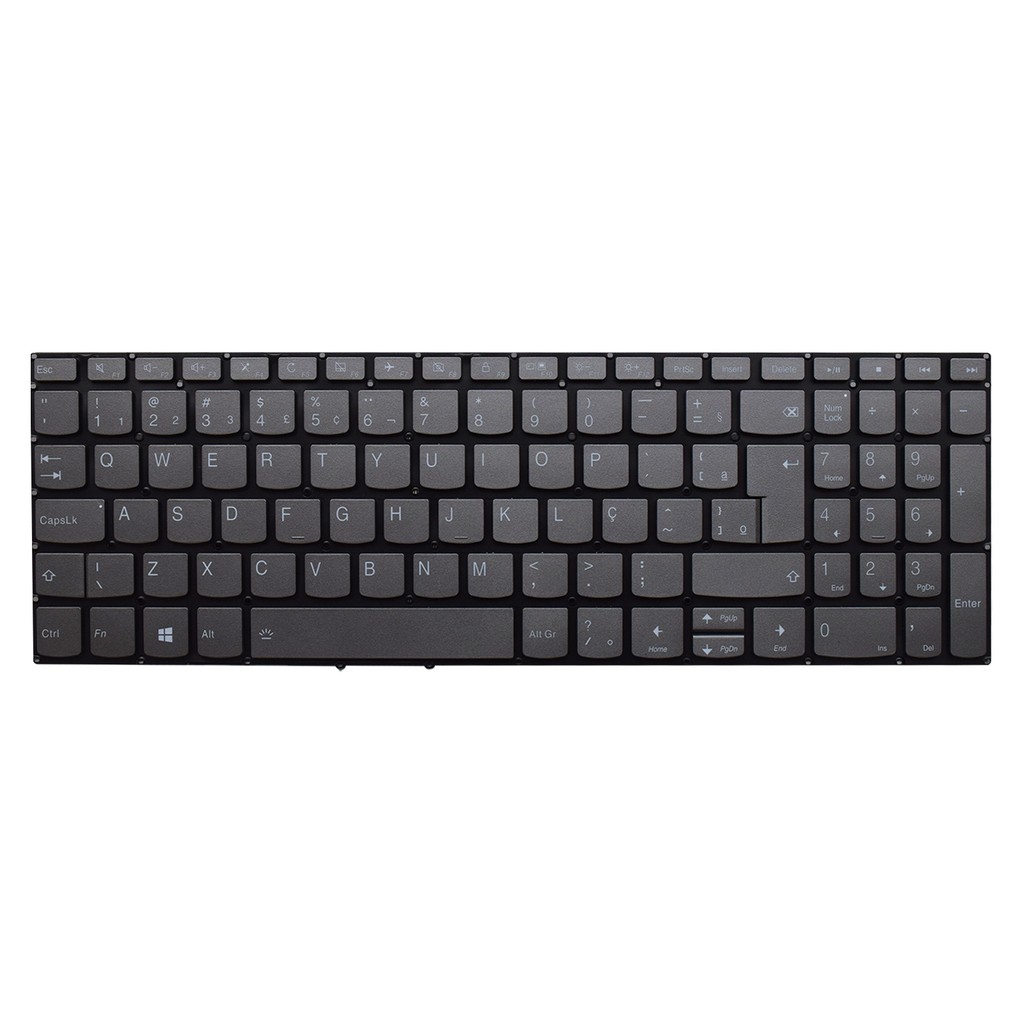 Teclado para Notebook Lenovo Ideapad 3-15IGL05 Com Iluminação