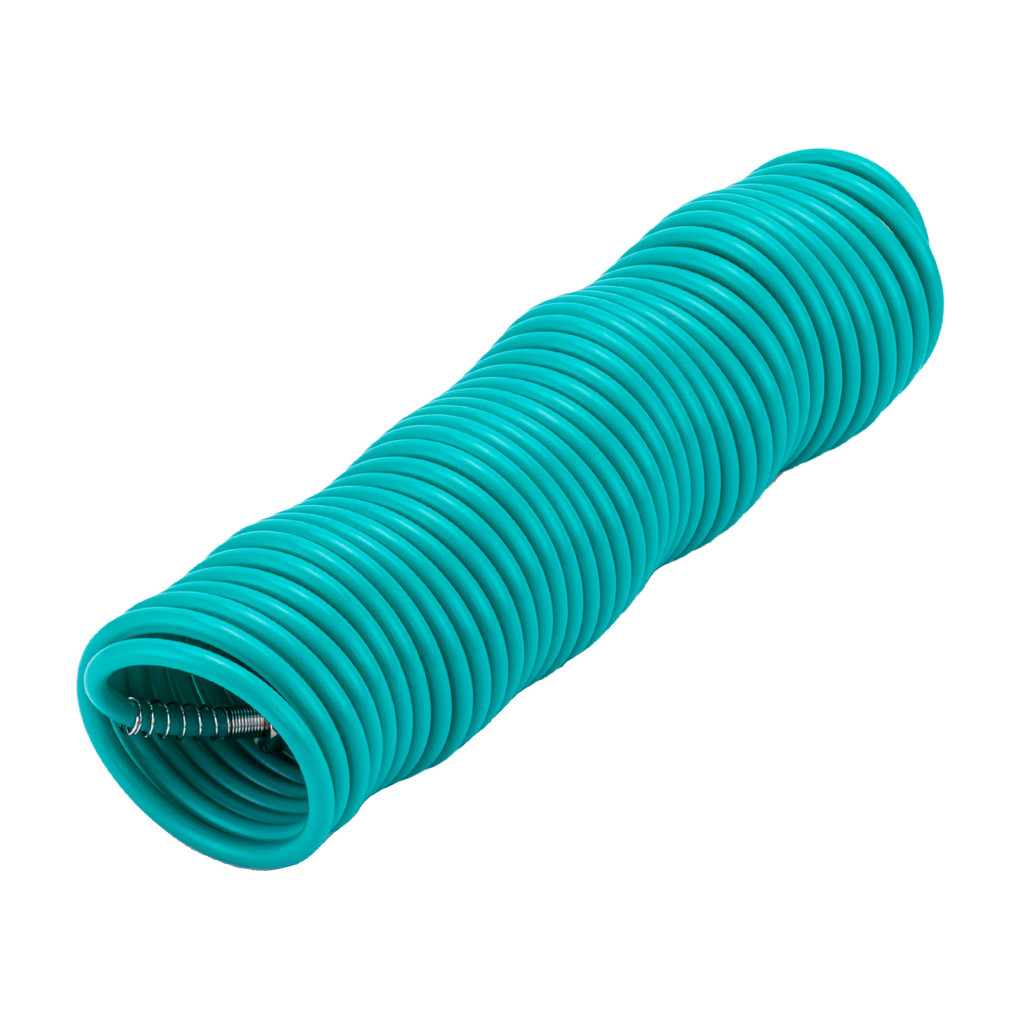 Mangueira Ar Espiral 10m Engate Rápido 1/4 NPT 1 Peça STELS