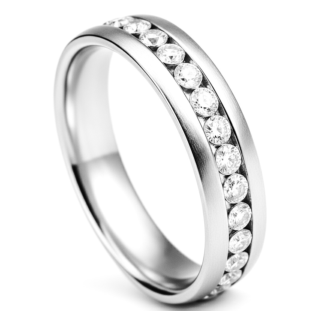 Aliança 6mm Prata Compromisso Anatomica Tungstenio Namorados