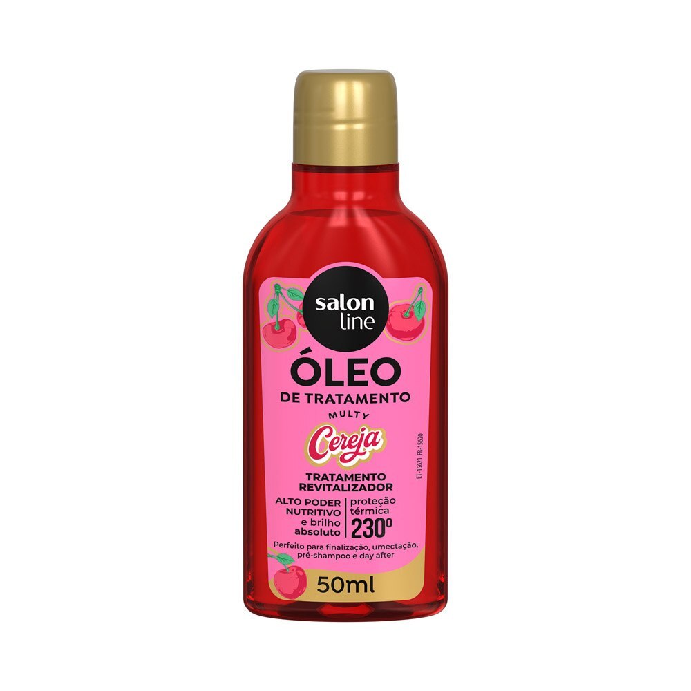 Óleo de Tratamento Cachos dos Sonhos Multy Cereja 50ml em Oferta na Shopee