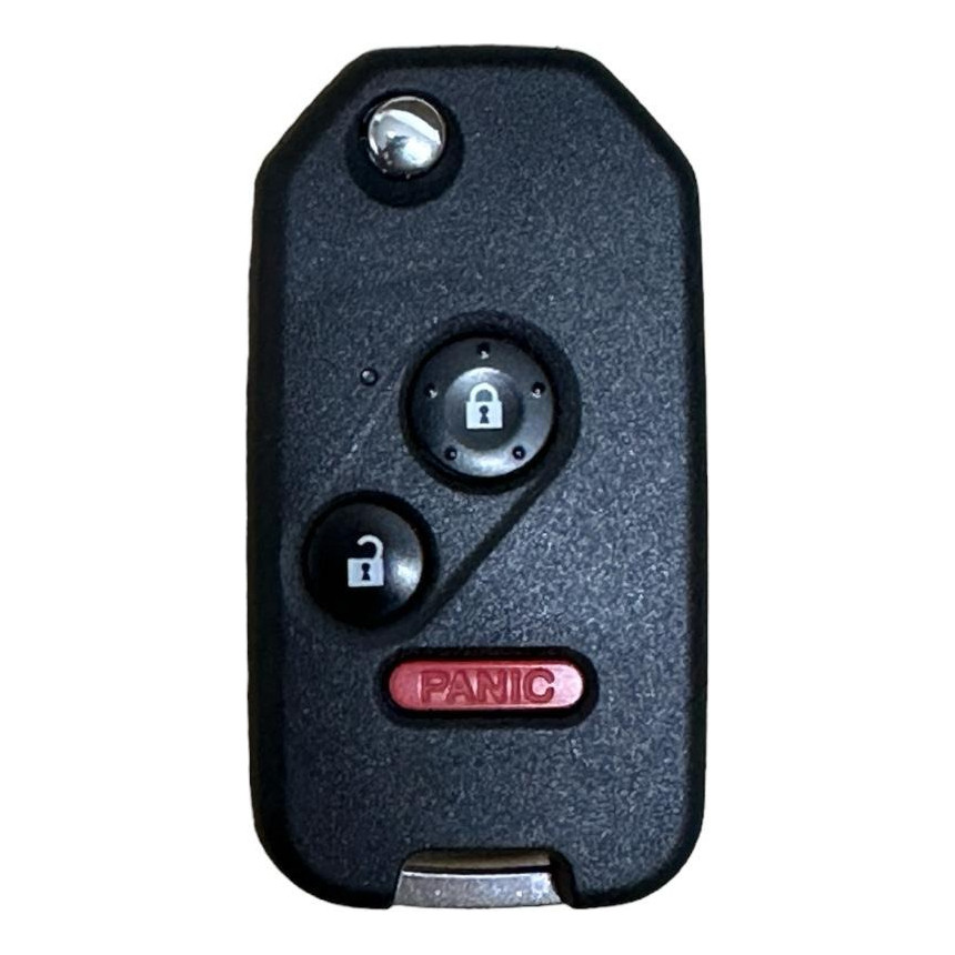 Chave Canivete Civic 2007 2008 Valeo Etiqueta Amarela com chip