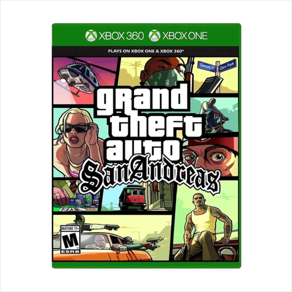 Jogo Grand Theft Auto San Andreas - Xbox One - Usado - Original