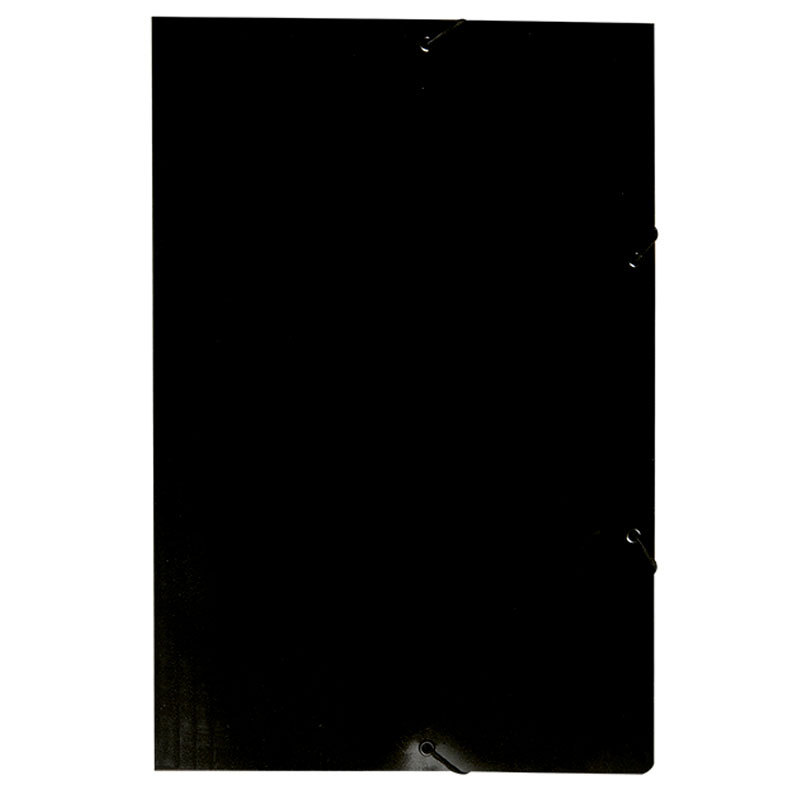 Pasta com aba elástico ofício Duplex preto 0199.P Dello em Oferta na Shopee