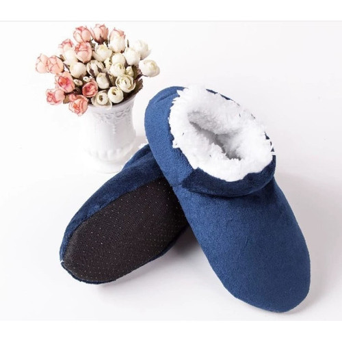 Pantufa Bota Lisa Feminina Masculina Forrada Super Quentinha