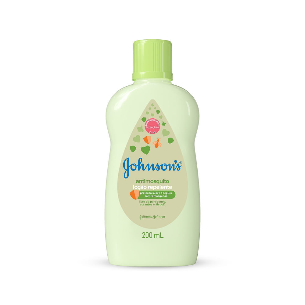 Loção Antimosquito Johnson's Baby 200ml em Oferta na Shopee