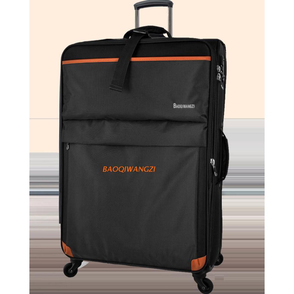 107cm grande carrinho de bagagem Universal roda trole caso estudo no exterior 100cm verificado viagem 22 bagagem mala 24