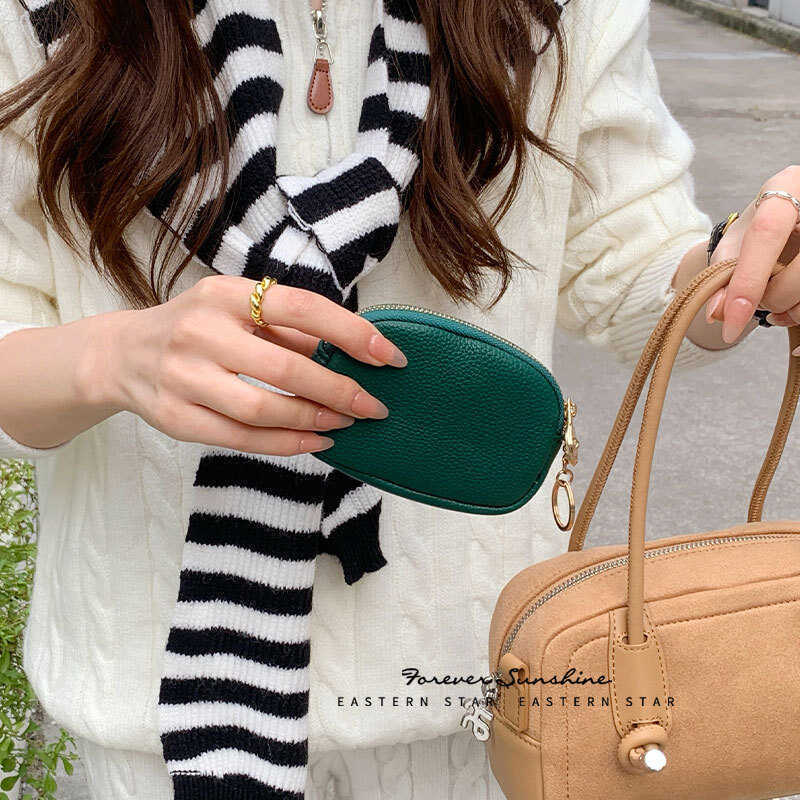 Saco de fone de ouvido pingente saco mini versão coreana simples moeda bolsa armazenamento pequeno quadrado saco chaveir