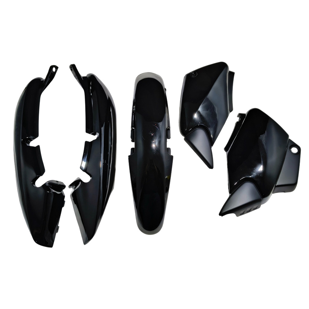 KIT CARENAGEM COMPLETO PROTORK PARA HONDA TITAN 125 2000 A 2004 ( PRETO )