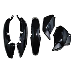 KIT CARENAGEM COMPLETO PROTORK PARA HONDA TITAN 125 2000 A 2004 ( PRETO )
