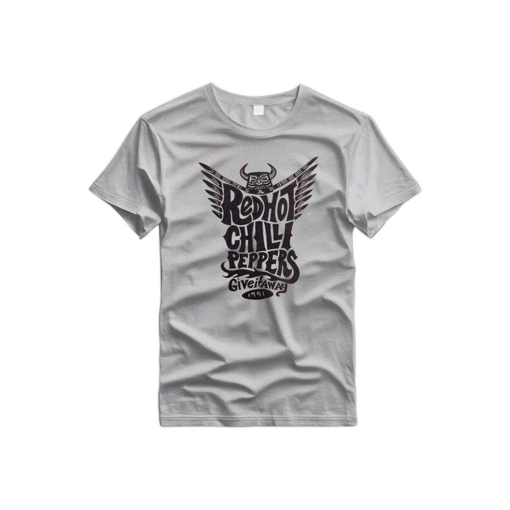 Camiseta Unissex Personalizada Estampa Banda Rock Red Hot Chilli Peppers - Titus