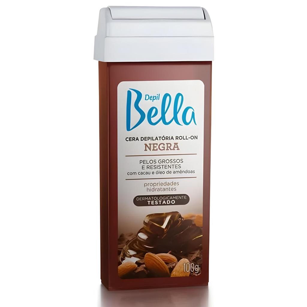 Refil Roll-on Cera Negra Depilatória Depil Bella 100g