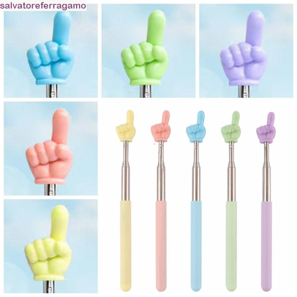 Bastão De Ponteiro De Ensino SALVATOREFERRAGAMO , Guia De Leitura Telescópico Em Formato De Dedo , Retrátil