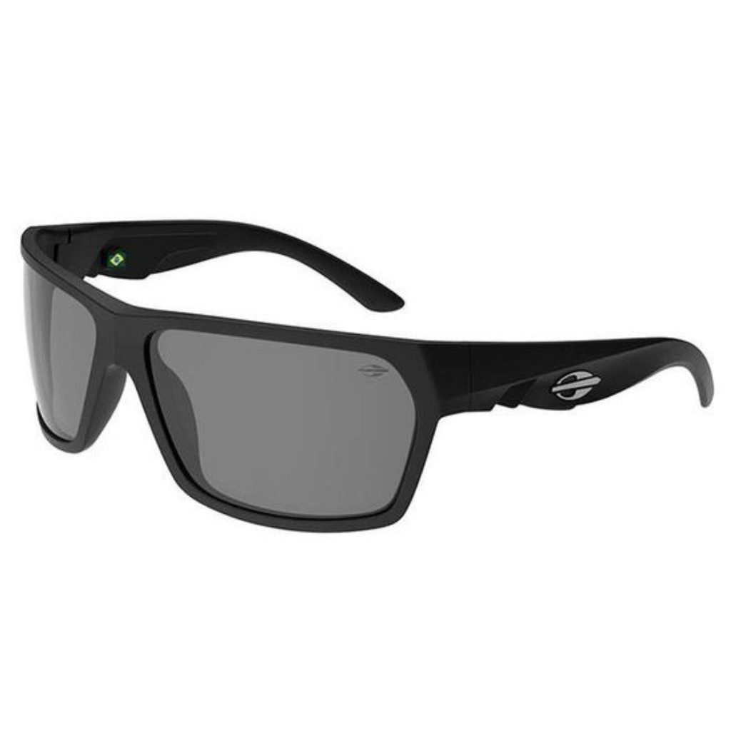 Óculos de Sol Mormaii Amazonia 2 Preto Fosco Cinza M00442 A1401-66