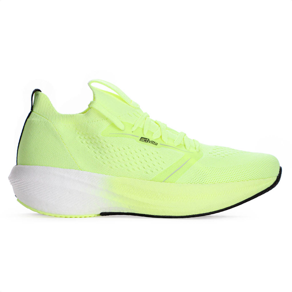 Tênis Actvitta Slip On Gaspea Knit Marrocos Verde Neon - Masculino