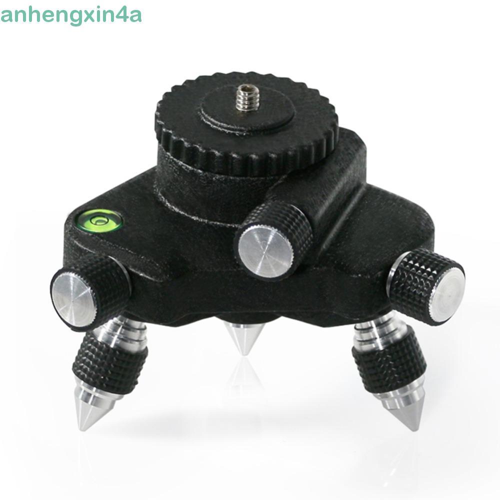 ANHENGXIN Suporte De Nível A Laser 1/4'Macho Base Rotativa De Ajuste Tripé Linha De Nivelamento
