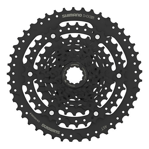Cassete Shimano Essa Hg300 8v 11-45 Mtb Gravel Preto Preto 11 45