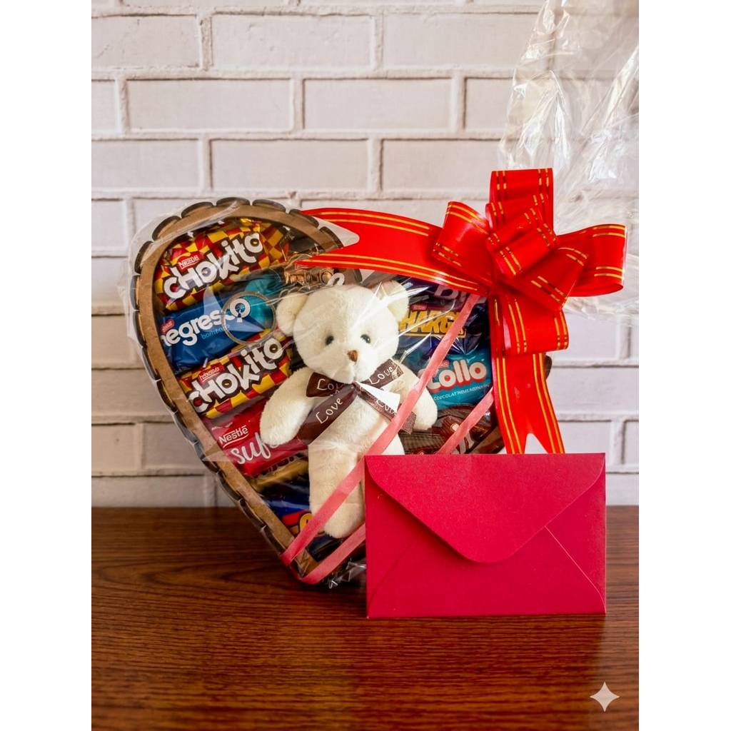 Cesta de chocolate /  Presente / Aniversário / Dia dos Namorados / Dia das Mães / Páscoa em Oferta na Shopee