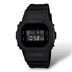 Relógio Digital Menor Masculino Silicone Alarme Cronômetro Esportivo Resistente À Água Preto