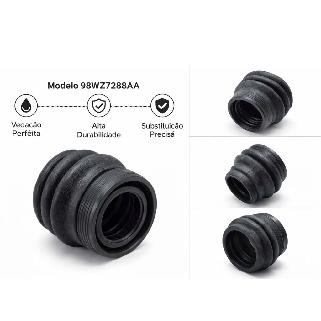 Retentor Haste Trambulador Seletora Marcha Cambio Ford Fiesta Ka Ecosport New Fiesta Focus em Oferta na Shopee