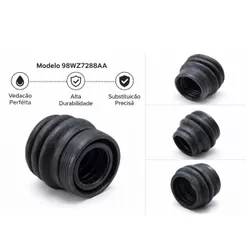 Retentor Haste Trambulador Seletora Marcha Cambio Ford Fiesta Ka Ecosport New Fiesta Focus