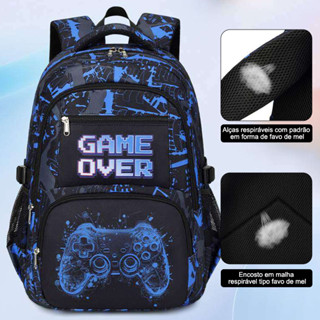 Mochila de ombro estilo coreano, elegante, de grande capacidade,para alunos do ensino fundamental, médio e universitário em Oferta na Shopee