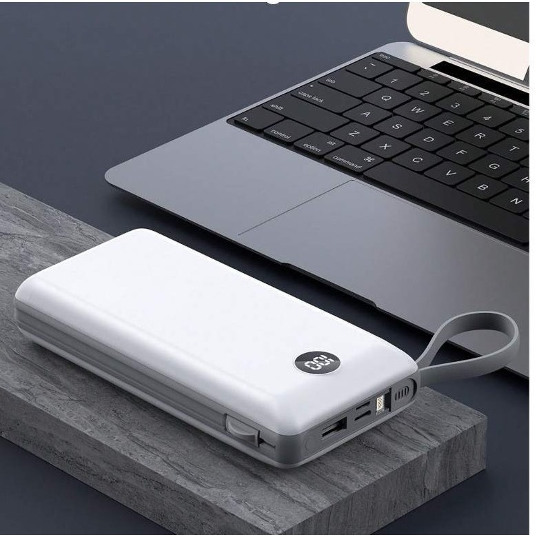 20000mah Carregador Portátil Bateria PowerBank bombom em Oferta na Shopee