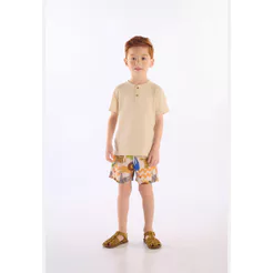Conjunto Camiseta Short Safári Up Baby