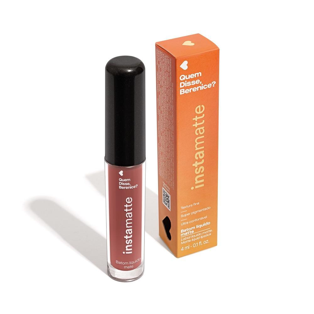 Quem Disse, Berenice? Batom Líquido Morenali 4ml em Oferta na Shopee