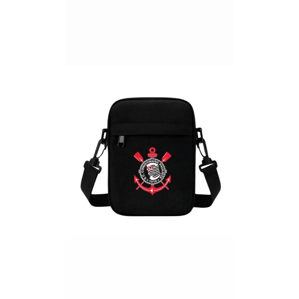 Mini Bag Corinthians | Bolsa Compacta | Estilosa | Ideal para torcer, passear e presentear