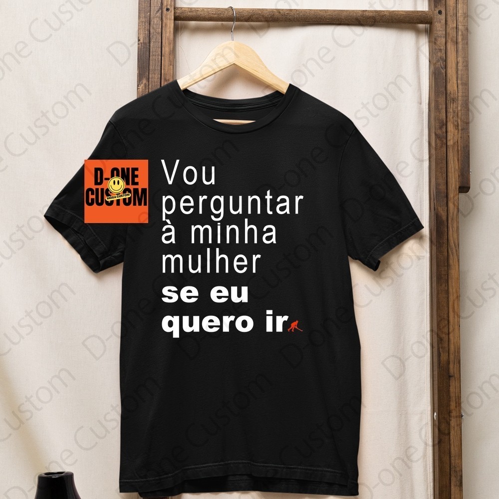 Camiseta Premium 100% Algodão Vou Perguntar Se Eu Quero Ir Meme Carnaval 2025 Envio Imediato UNISSEX