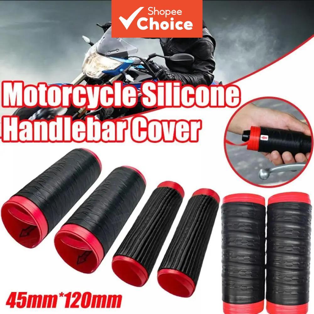 Capa Para Alça De Motocicleta , De Freio Autoencolhível Guidão , Universal , Antiderrapante , Silicone , Modificação De 