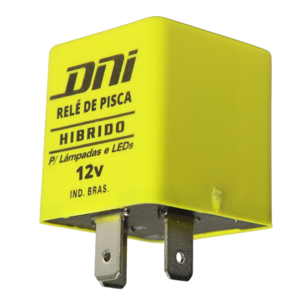 Relé de Pisca Hibrido para Lâmpadas de LED e Comum - DNI 1114 em Oferta na Shopee