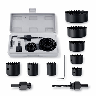 Maleta Serra Copos com 11 Peças | Conjunto Profissional + Precisão e Versatilidade nos Projetos em Oferta na Shopee