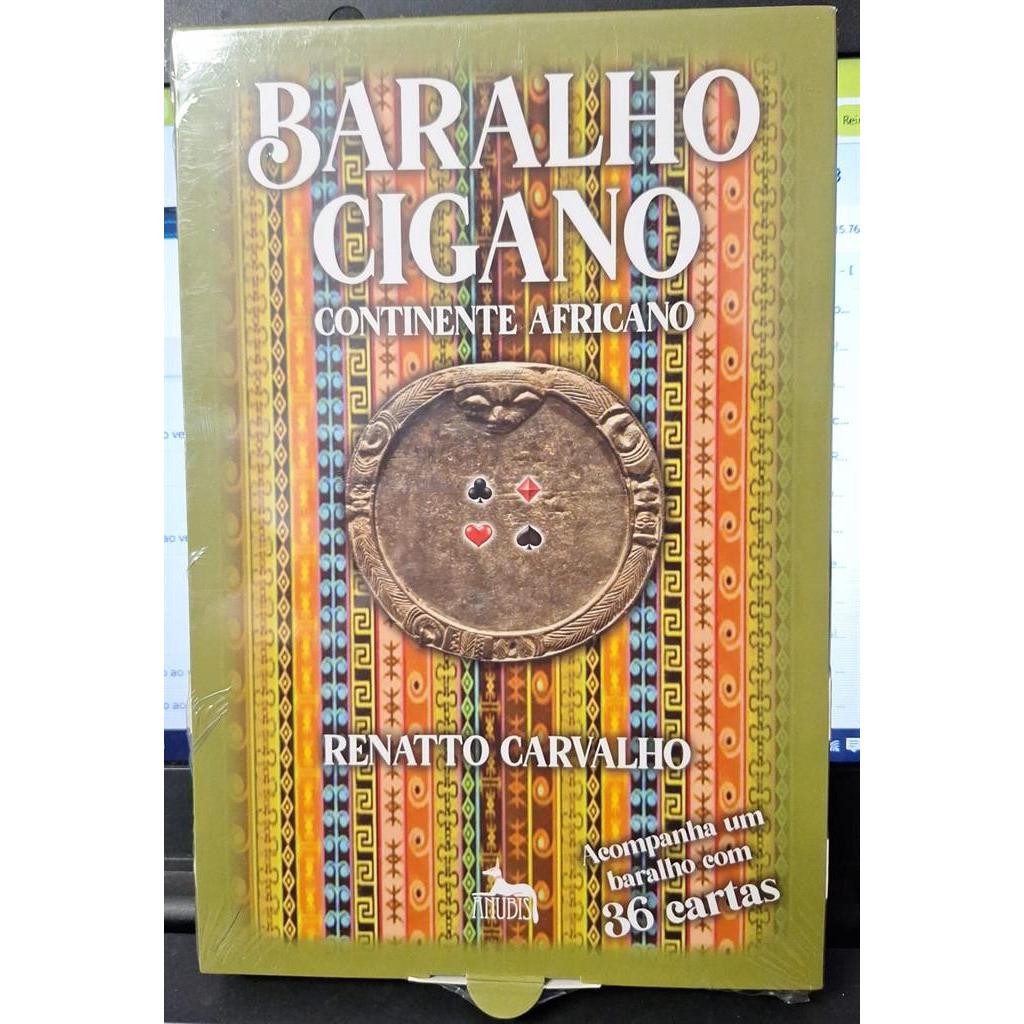 BARALHO CIGANO CONTINENTE AFRICANO autor RENATTO CARVALHO