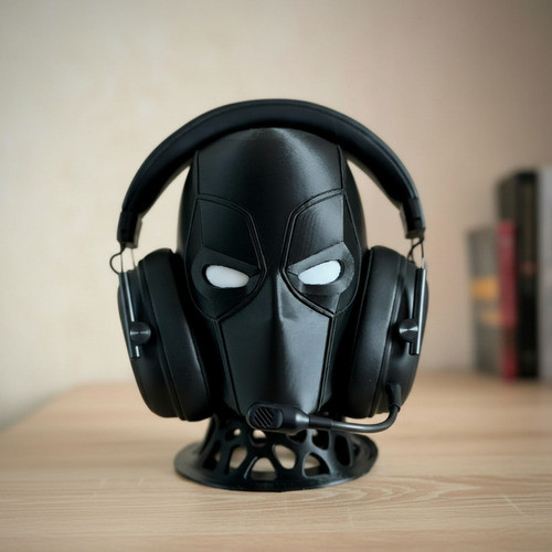 Suporte De Fone De Ouvido Headphone Deadpool Decorativo