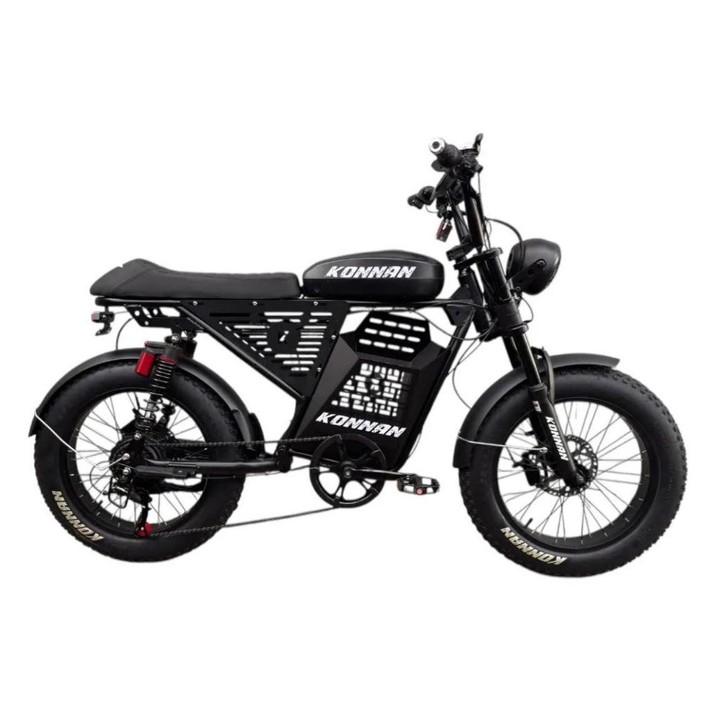 Bicicleta Eletrica Scooter Konnan 750w Preta Autopropileno