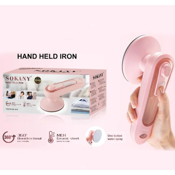 Mini Vaporizador Manual Portátil Ferro De Passar Roupa 110V