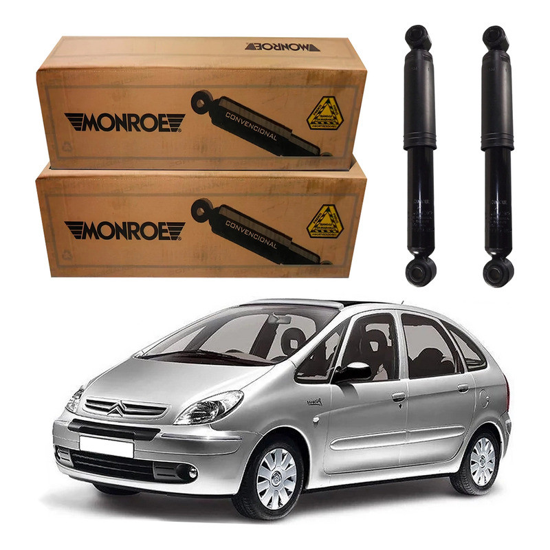 Par Amortecedor Traseiro Xsara Picasso 1.6 2.0 2001 A 2012