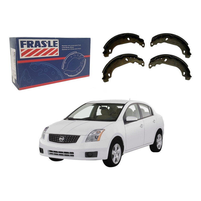 Sapata De Freio 228mm Sentra 2.0 16v 2007 A 2013