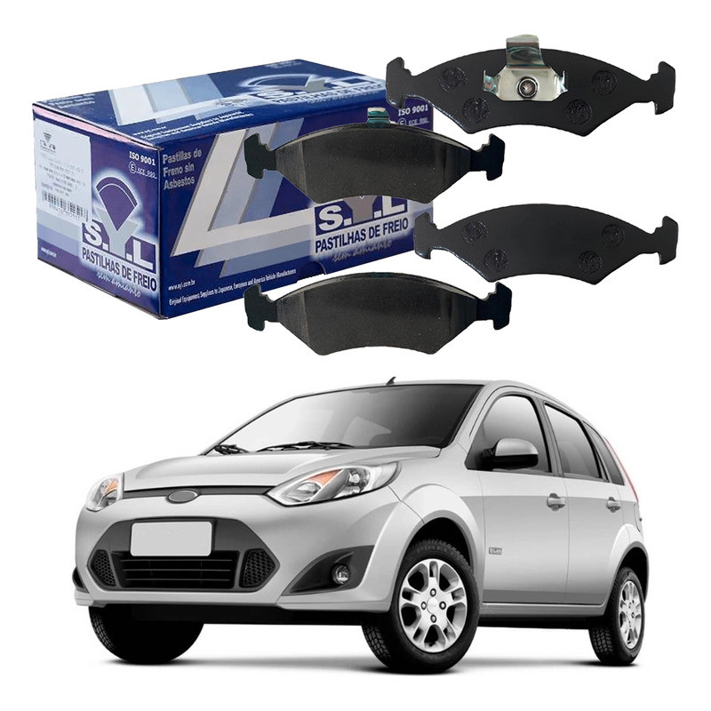 Pastilha Freio Dianteira Ford Fiesta 1.0 1.6 2011 A 2014 em Oferta na Shopee