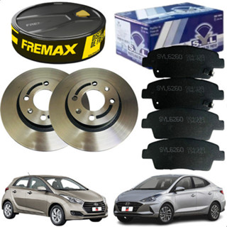 Kit Disco Pastilha Freio Hb20 Hb20s 2012 2013 /2019 em Oferta na Shopee
