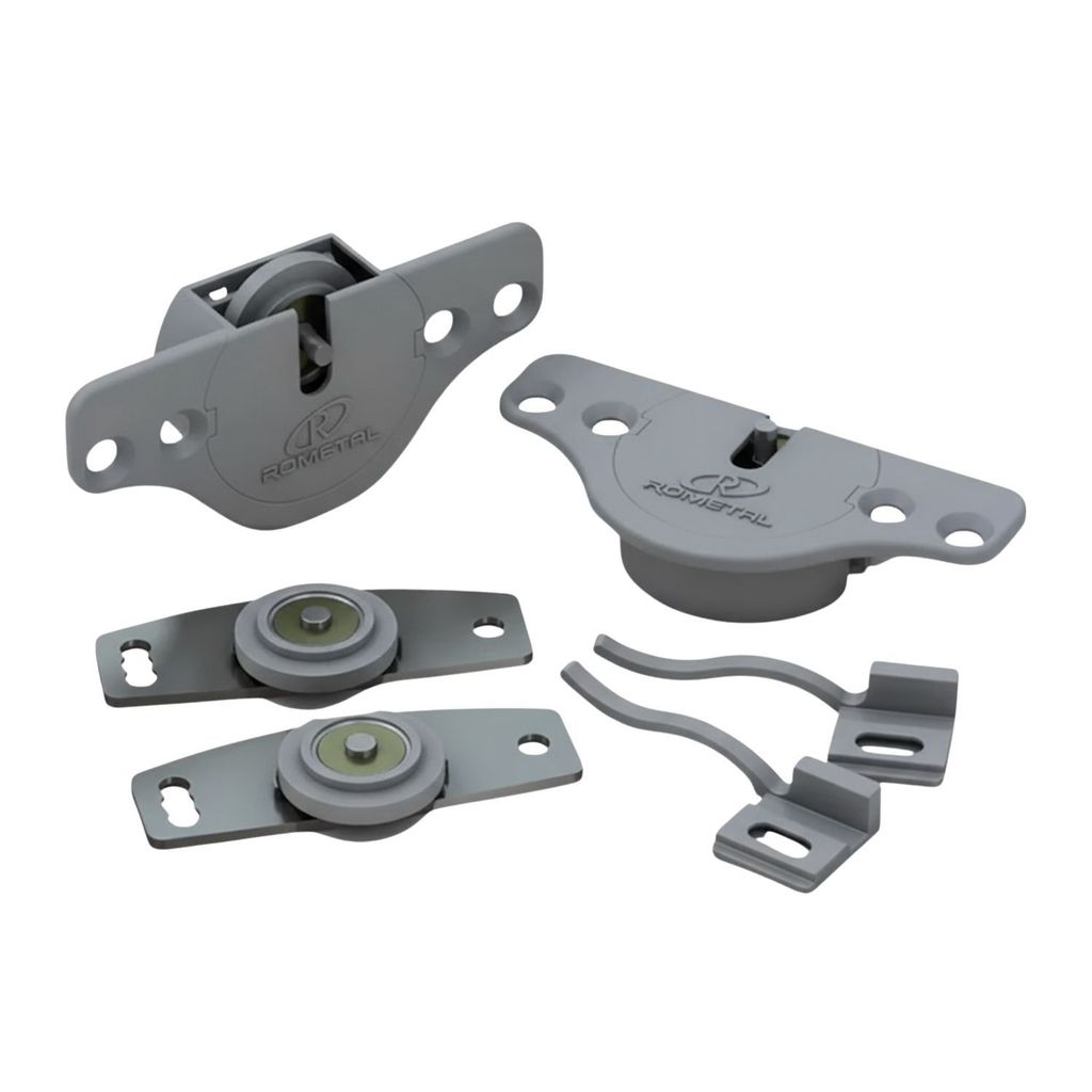 Sistema De Porta De Correr RO 21M P/ 1 Porta 30Kg Rometal