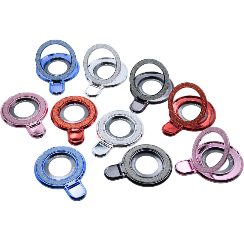 Capa De Telefone Com Adesivo Traseiro Dobrável , Suporte Universal Folha Magnética , Horizontal E Vertical , Protetora D