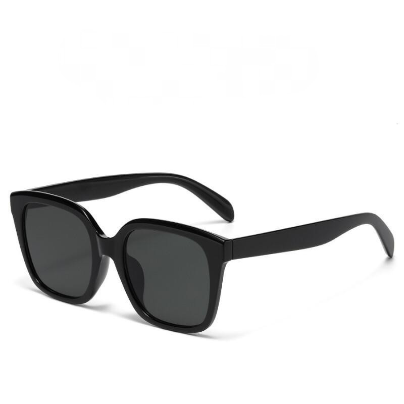 Óculos de Sol Quadrados Pretos Retrô para Mulheres e Homens, Óculos de Sol Retangulares, Óculos de Sol da Moda para Mulh